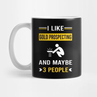 3 People Gold Prospecting Mug